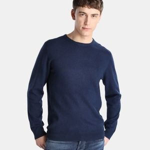 Vintage Navy Blue Crewneck Sweater